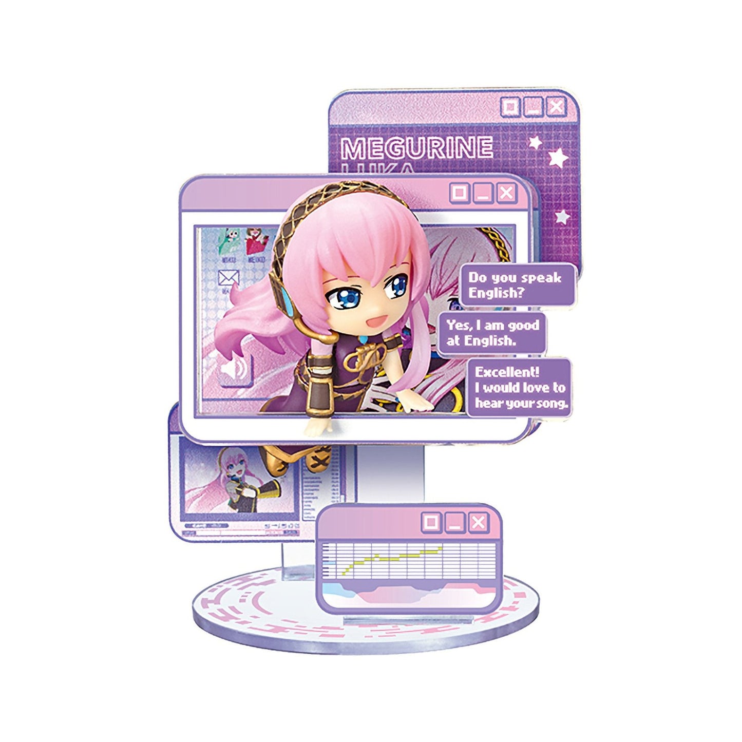 Re-Ment Hatsune Miku Window Figure