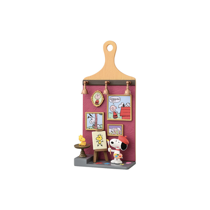 Re-ment Snoopy Miniature Board figure collection
