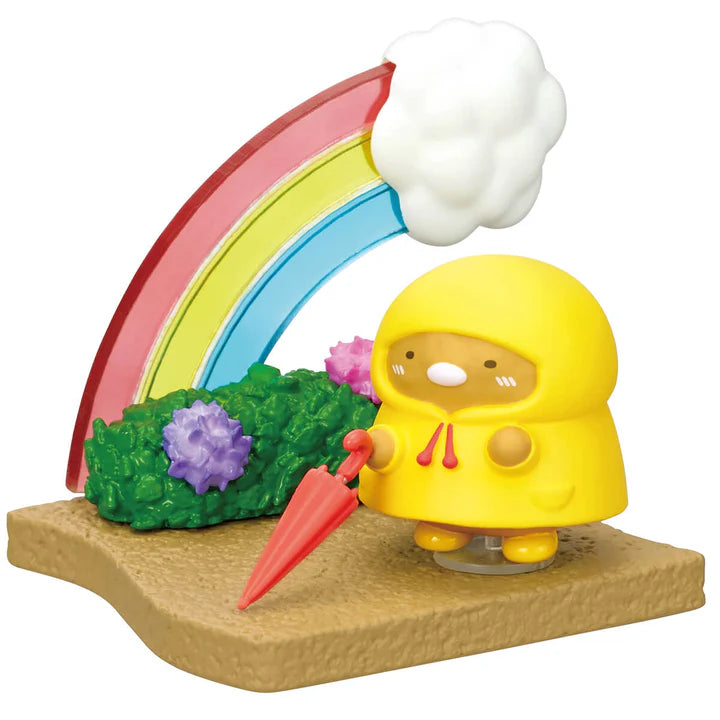 Sumikko Gurashi Walking on a Rainy Day figure