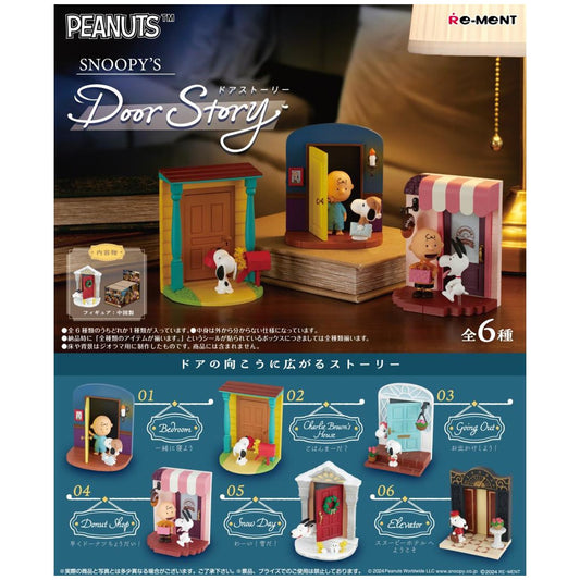 Re-Ment Snoopy Door Story figure
