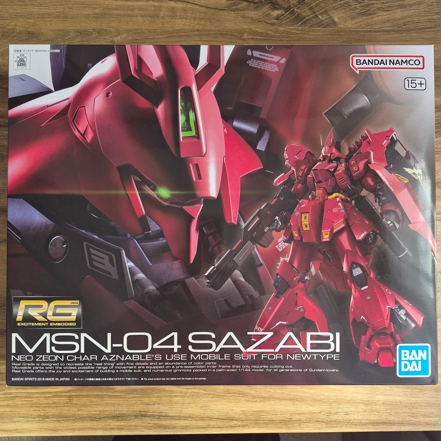 Gundam RG MSN-04 Sazabi 1/144