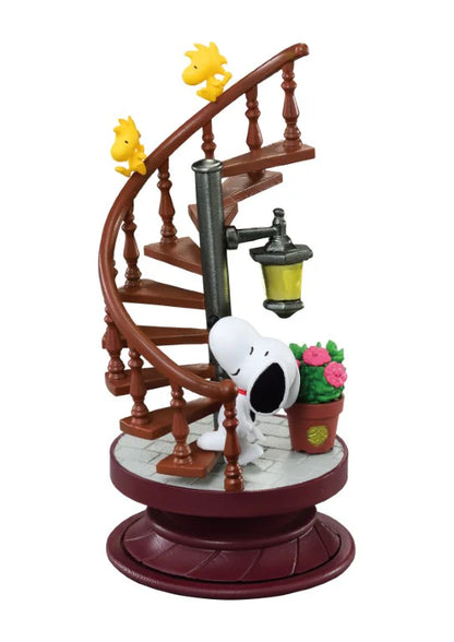 Re-Ment Snoopy Spiral Diorama Figure