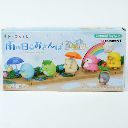 Sumikko Gurashi Walking on a Rainy Day figure