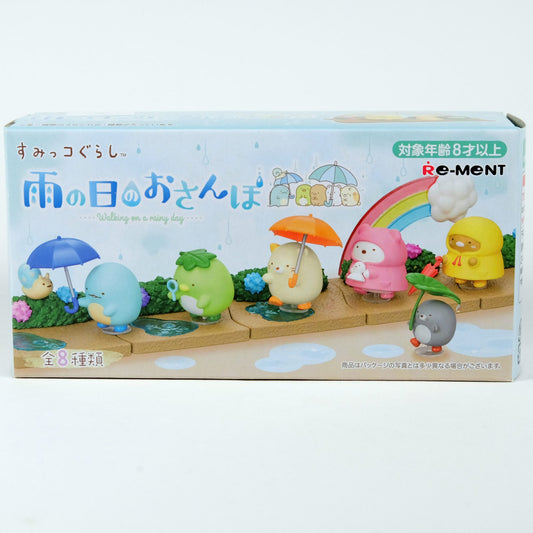 Sumikko Gurashi Walking on a Rainy Day figure