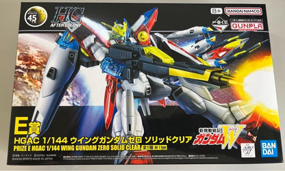 Gundam Wing Gundam Zero Solid Clear Prize E HGAC