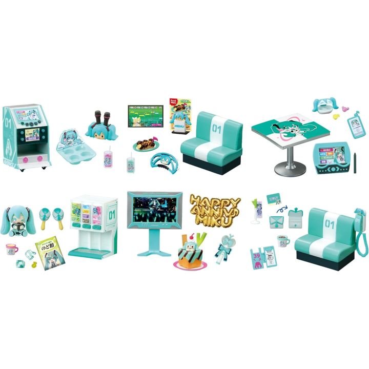 Re-Ment Hatsune Miku Karaoke Set