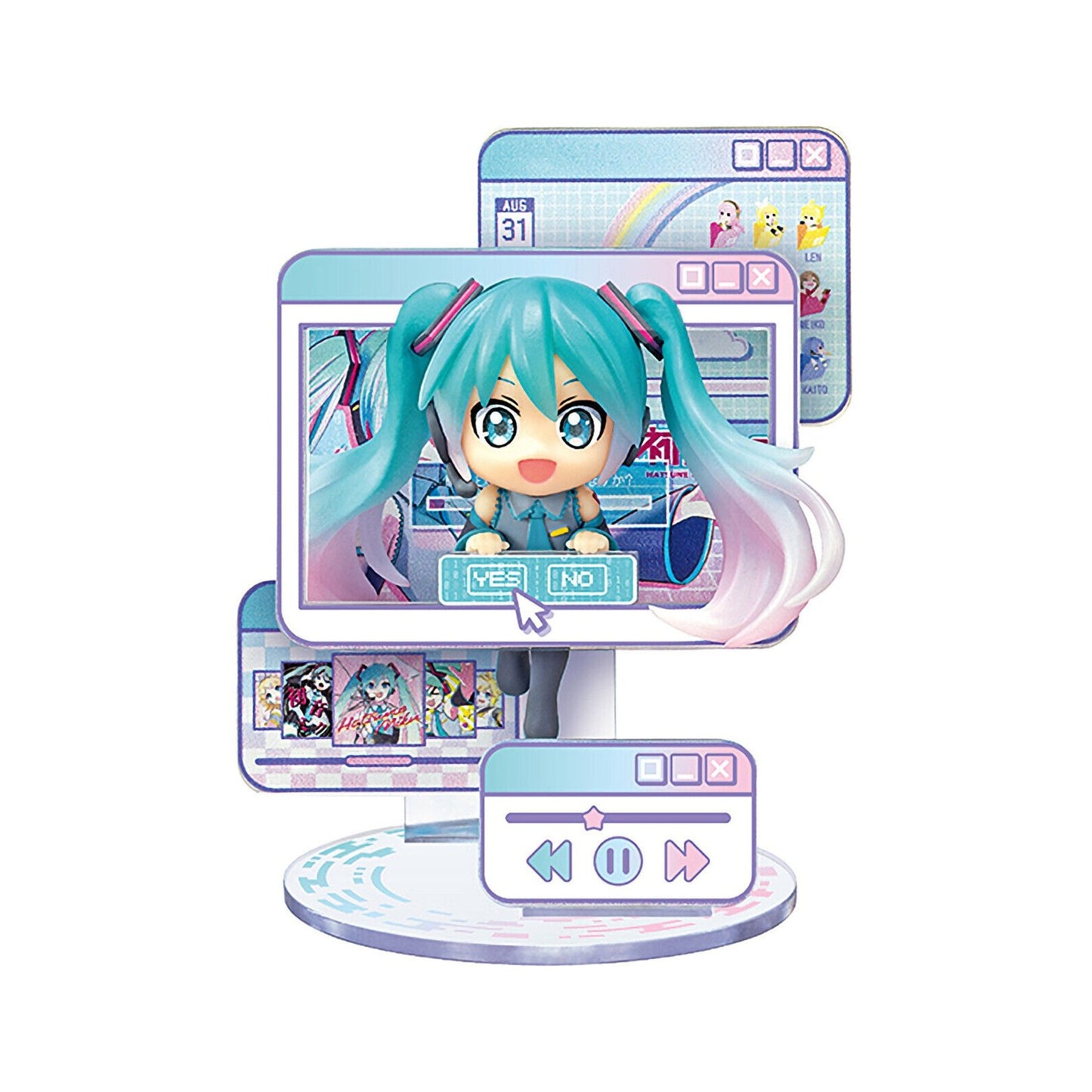 Re-Ment Hatsune Miku Window Figure