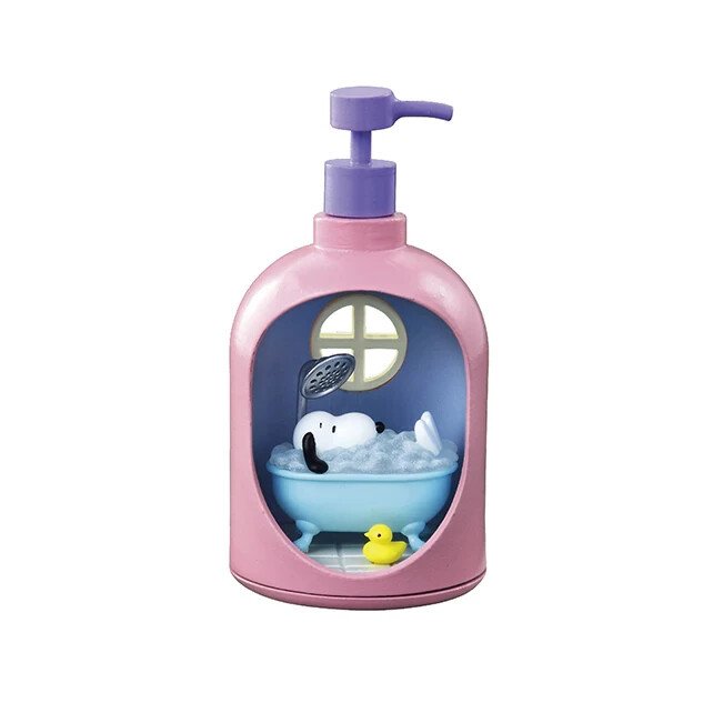 Re-Ment Snoopy Life In A Bottle figure