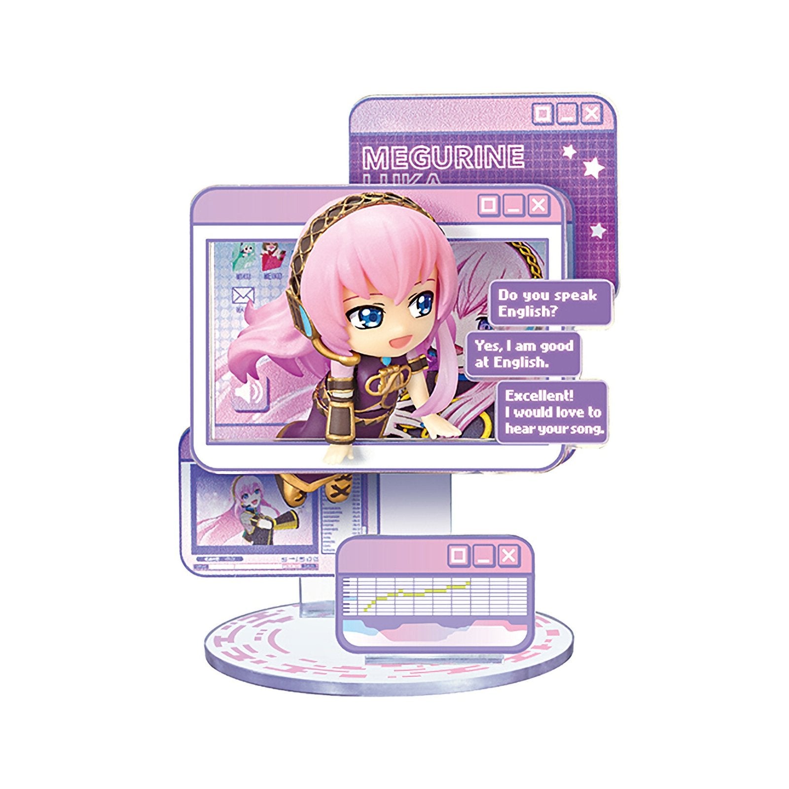 Re-Ment Hatsune Miku Window Figure