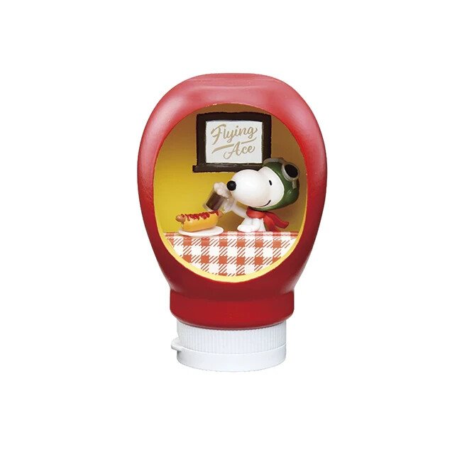 Re-Ment Snoopy Life In A Bottle figure